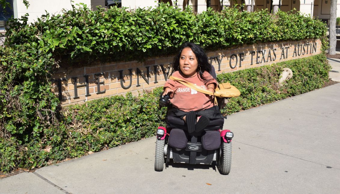 Photo provided on Mar. 27, 2017 showing Alejandrina Guzman, at the University of Texas at Austin, United States. EFE/Alex Segura
