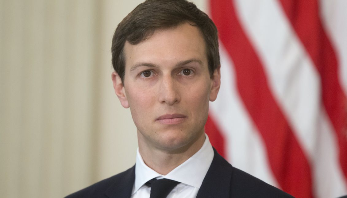 Senior Advisor to President Trump Jared Kushner attends a meeting with CEOs of manufacturing companies hosted by US President Donald J. Trump in the State Dining Room of the White House in Washington, DC, USA, 23 February 2017. EPA/MICHAEL REYNOLDS
