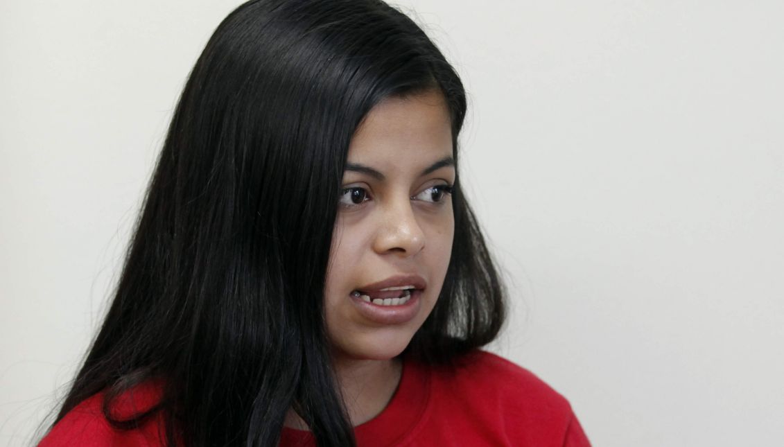 Nicaragua's Anielka Martinez, the child ambassador for Save the Children, during an interview with EFE, in Panama City, Panama on May 31, 2017. EFE/Alejandro Bolivar
