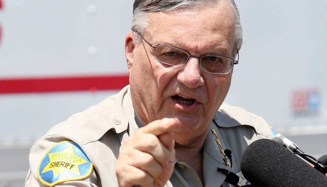 Obama and Co. let Arpaio participate in the federal 287(g) program, which used local police agencies to enforce U.S. immigration law. Eventually, they made a feeble attempt to rein him in. But he outsmarted them by continuing to apprehend the undocumented, hand them to the feds, and dare them to refuse to take custody. EFE
