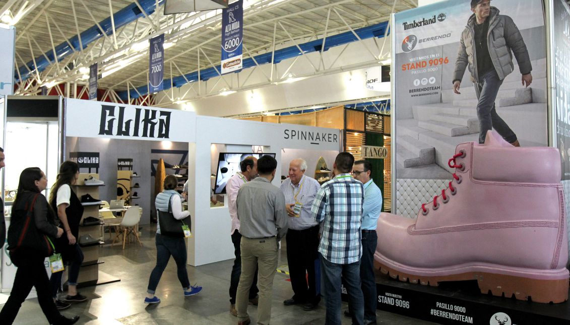 General view of the Sapica's Footwear fair, in Leon, Mexico on Aug. 30, 2017. EPA-EFE/Ulises Ruiz Basurto