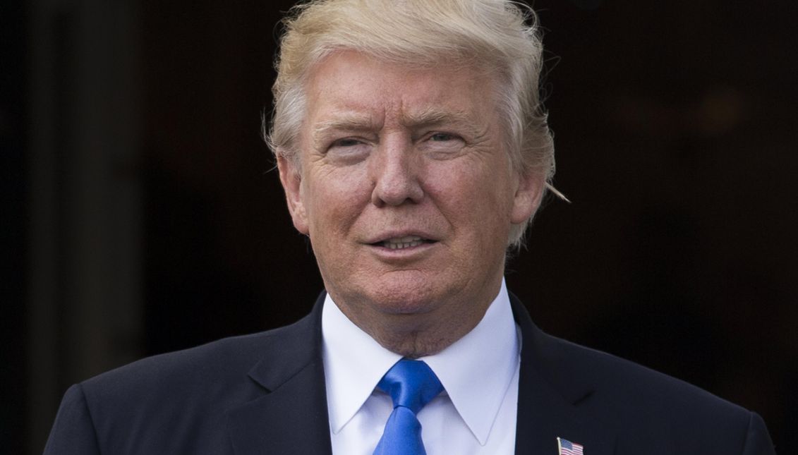 US President Donald Trump during an appearance in Washington, DC. EFE FILE