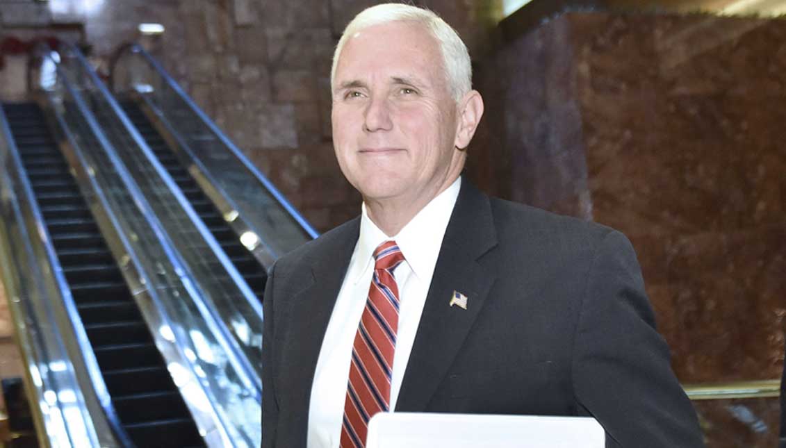 When Vice President Mike Pence visits the city, Refuse Fascism Philly is calling on those who oppose the president's administration and those concerned about migrant rights to peacefully demonstrate against the separation of children from their parents at the U.S.-Mexico border. (File photo)
