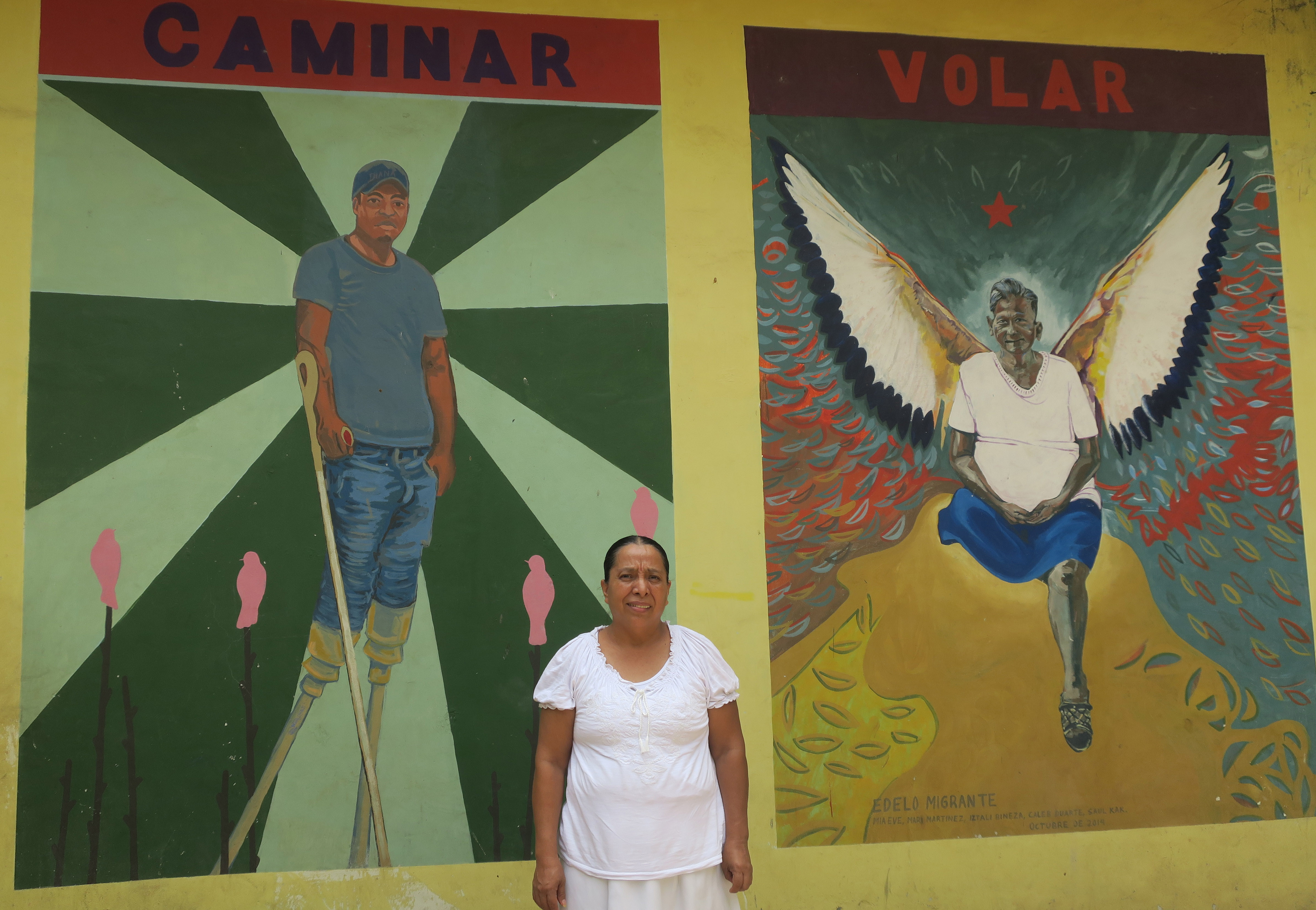 Photo provided on May 15, 2018 showing the founder of the Good Pastor shelter, Olga Sanchez, during an interview with EFE in Tapachula, Chiapas state, Mexico, March 28, 2018. EFE