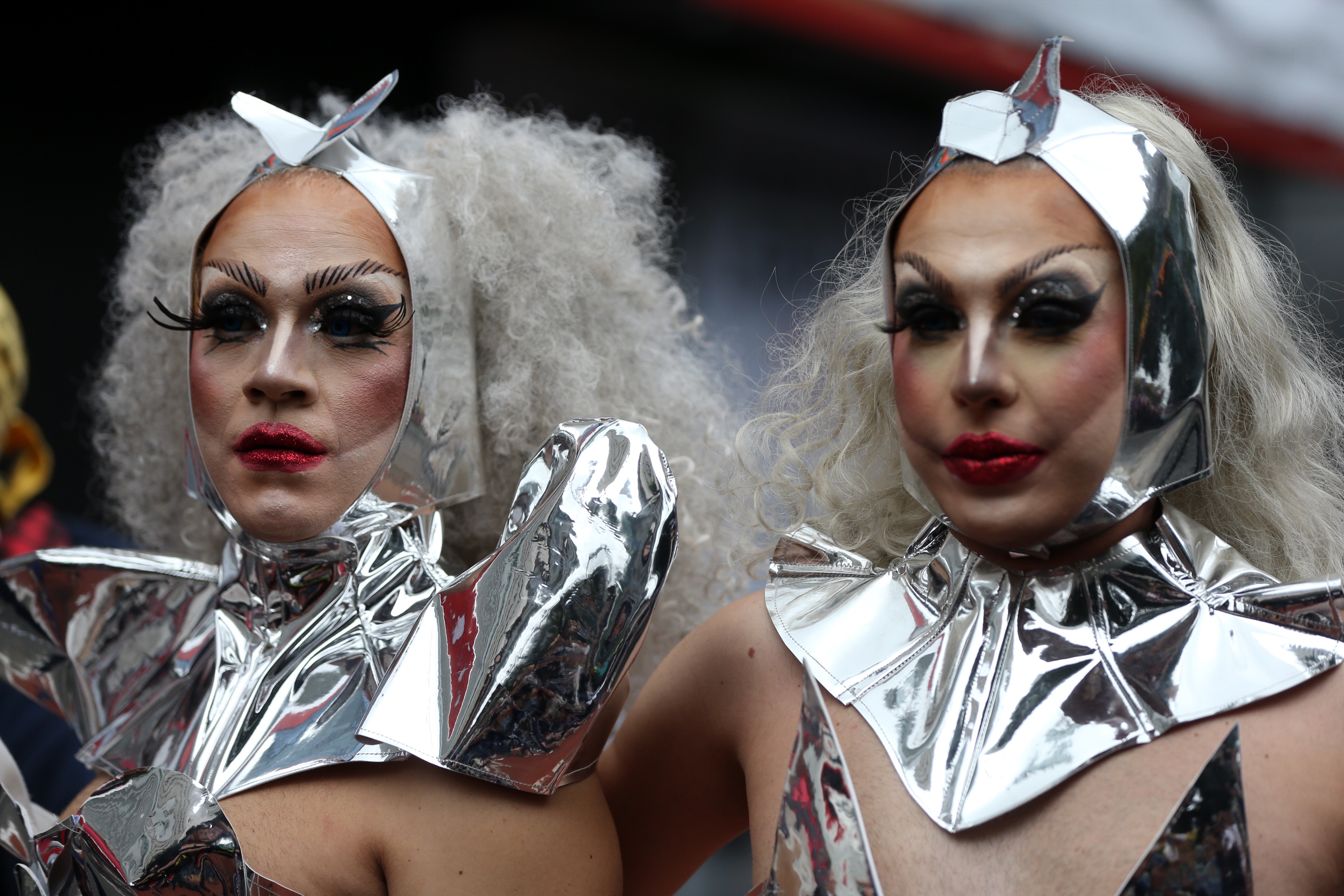 Thousands of people participate in the LGBT Pride Parade on Paulista Avenue in Sao Paulo, one of the biggest in the world, in Brazil, 03 June 2018. EPA-EFE/Fernando Bizerra