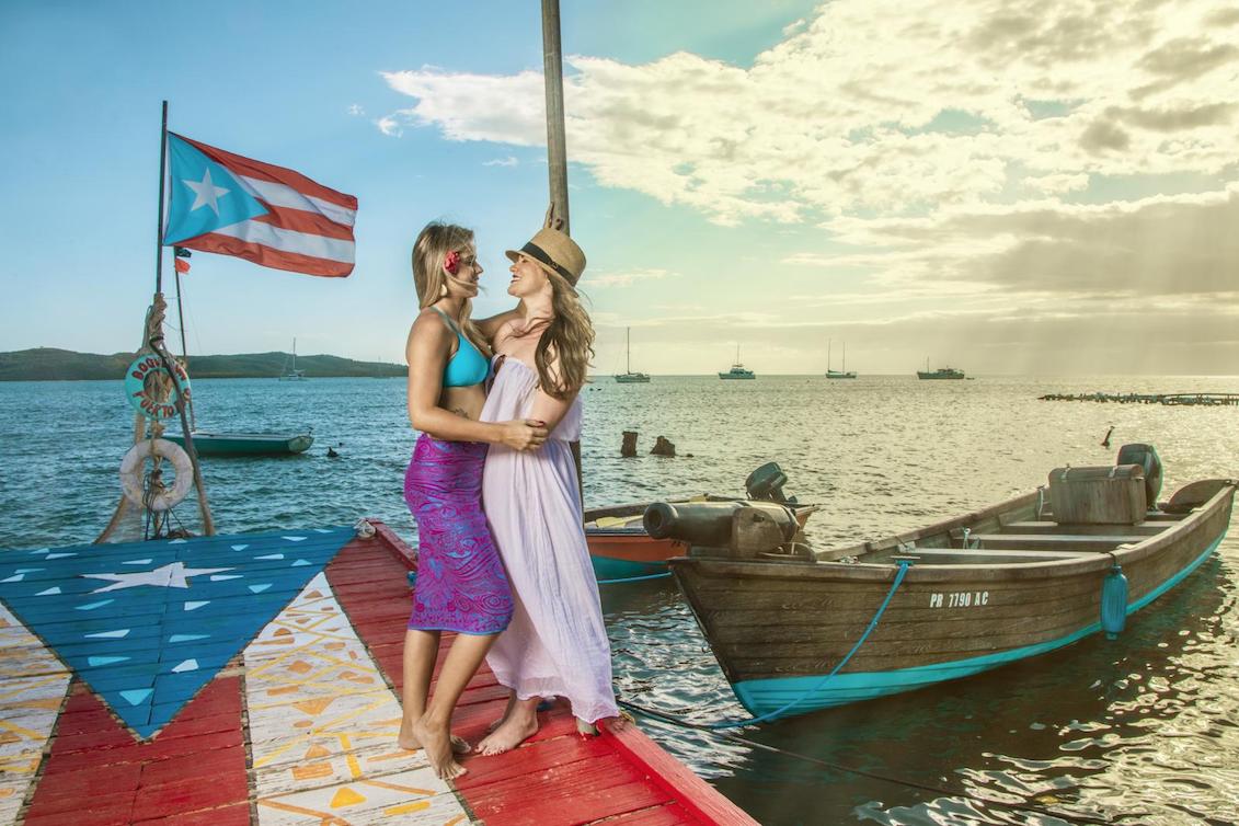 The "Live Out" campaign is aiming to welcome LGBTQ travelers to Puerto Rico. Photo: Discover Puerto Rico