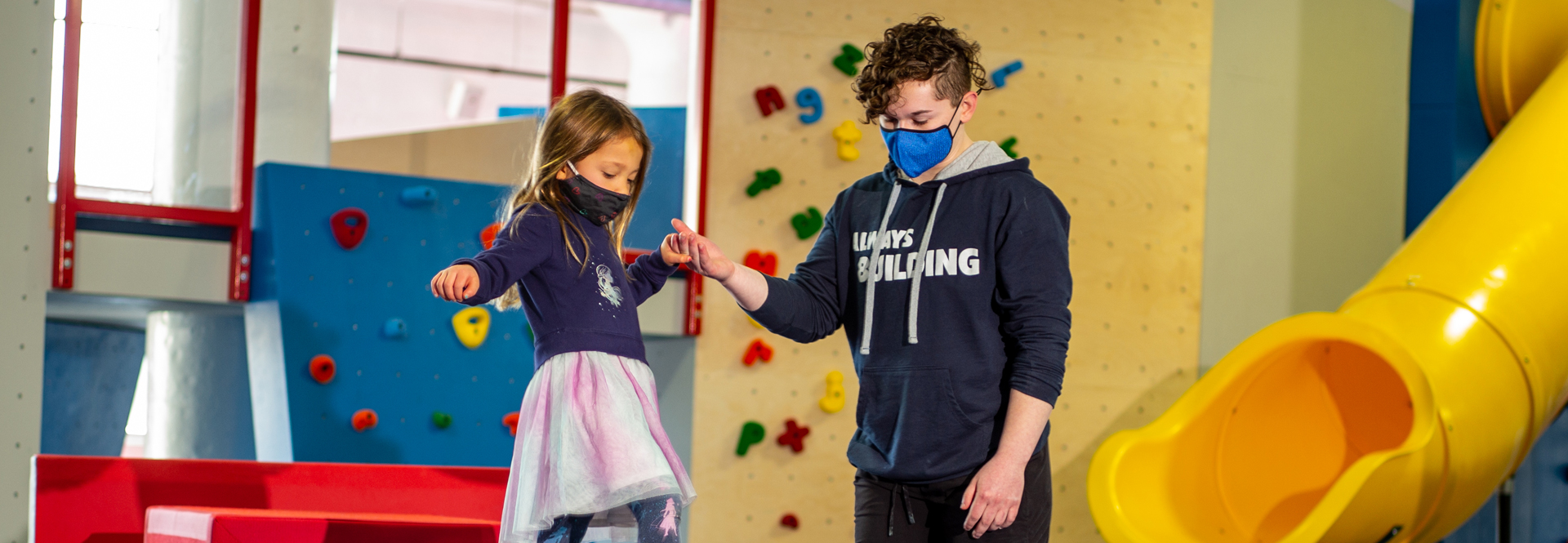 Michael Feinberg opened his rock climbing facility in May 2019. Photo courtesy of Reach Climbing.