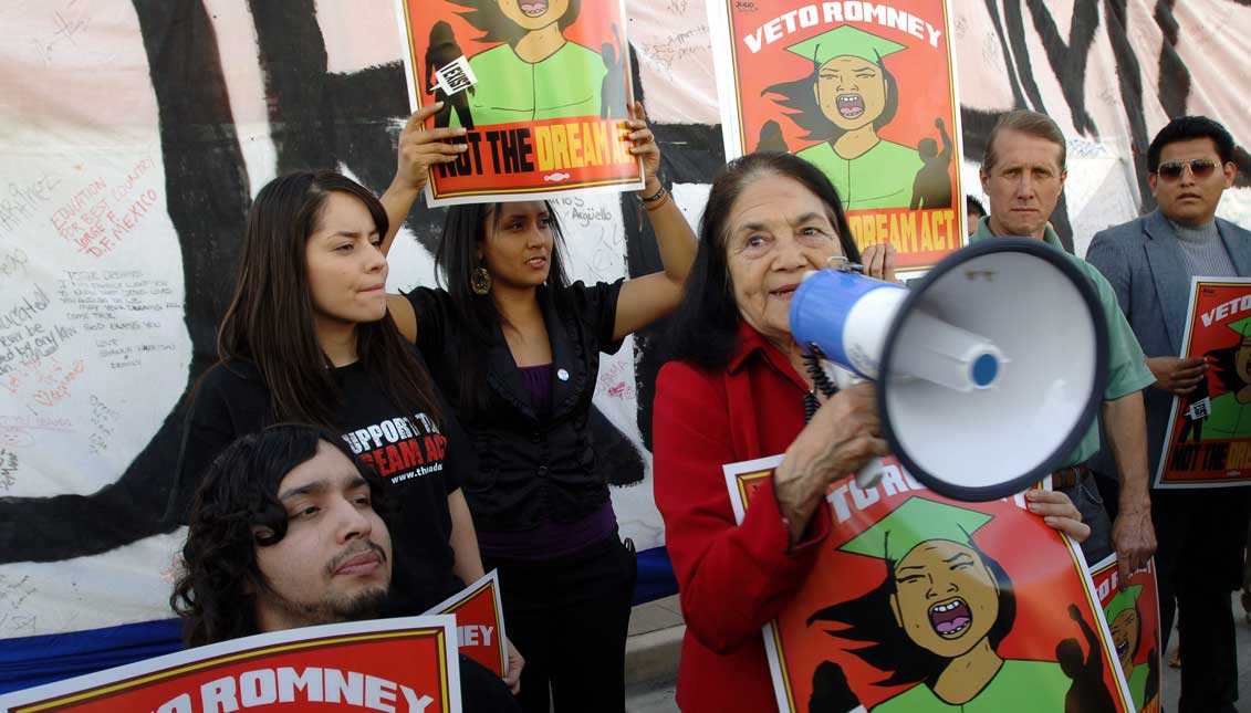 Dolores Huerta. Photo: EFE