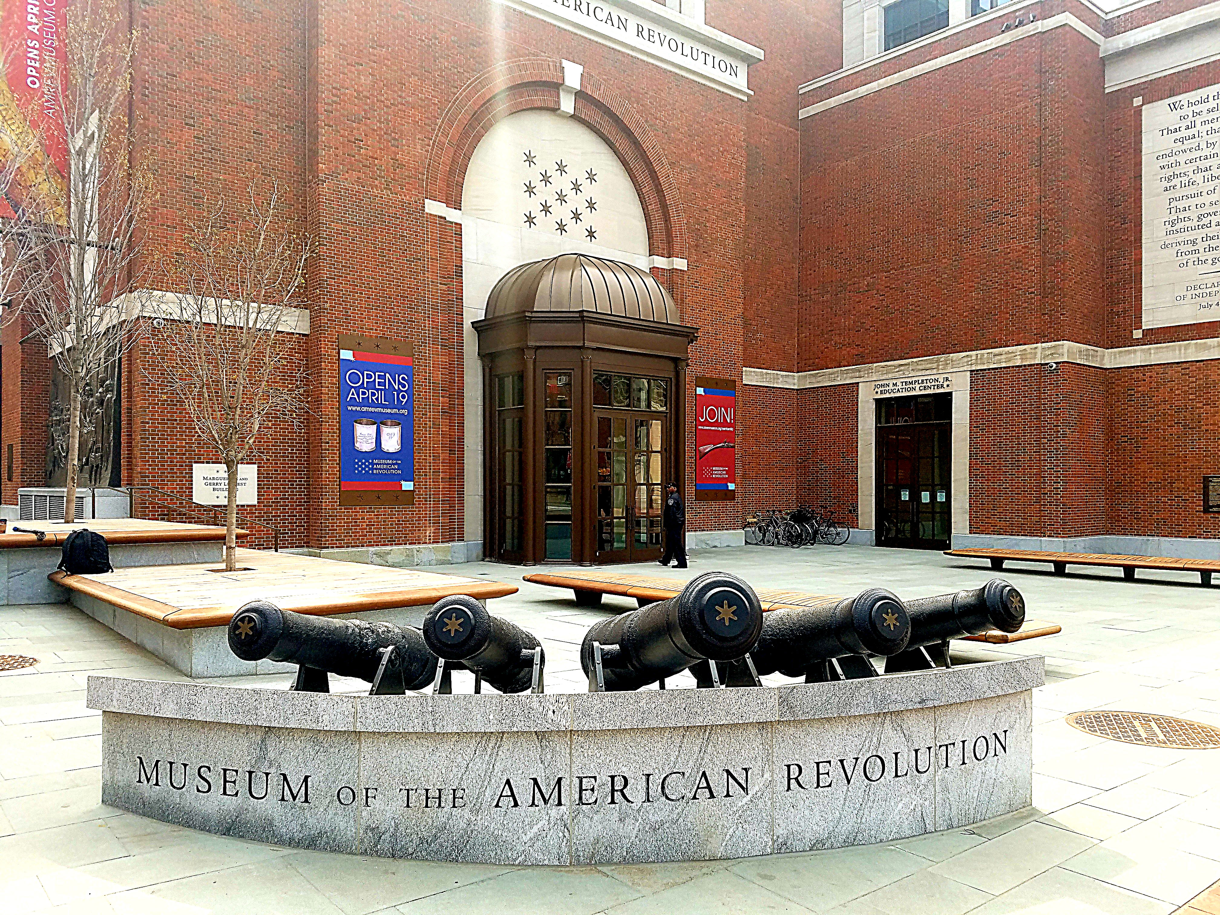 The Museum of the American Revolution is set to open to the public April 19th in Center City.  Photo: Peter Fitzpatrick/AL DIA News