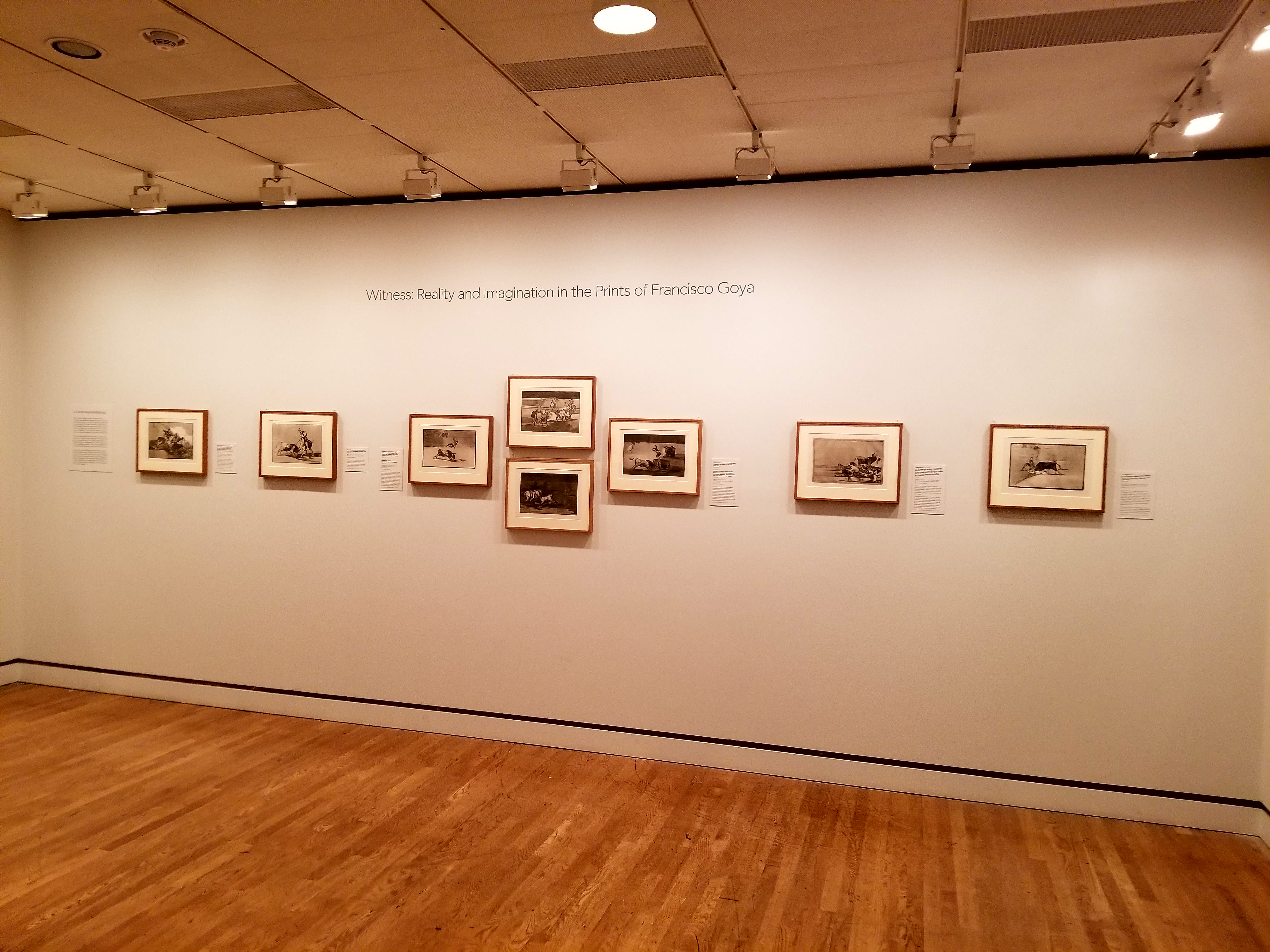 There are 58 on view in the exhibition of the Museum's collection of around 350 prints.  Photo:Peter Fitzpatrick/AL DIA News