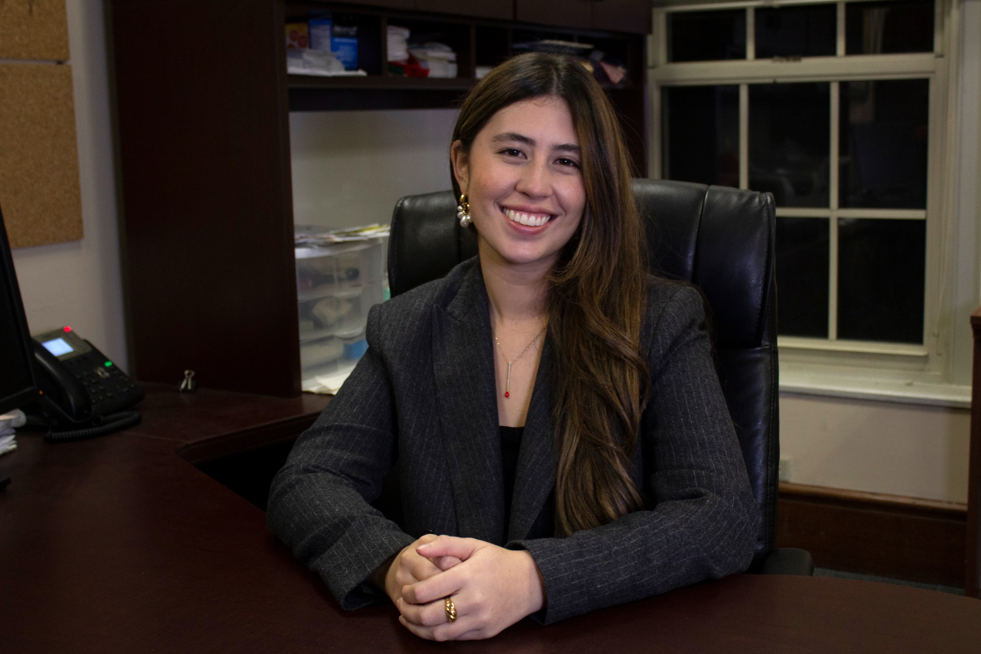 Raquel Coronell Uribe, the next president of the Harvard Crimson. Photo: Harvard Crimson/Aiyana G. White.