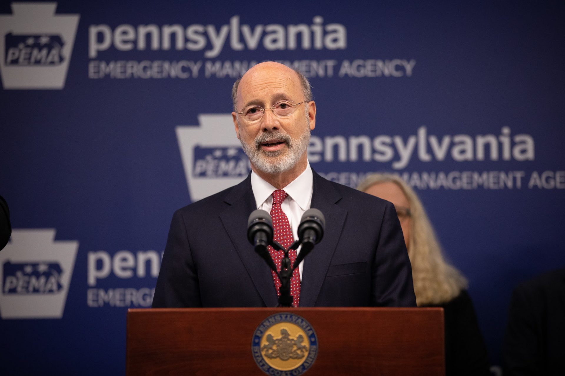 PA Governor Tom Wolf announced a three-phase plan to reopen the state: Photo: Spotlight PA/PA Post
