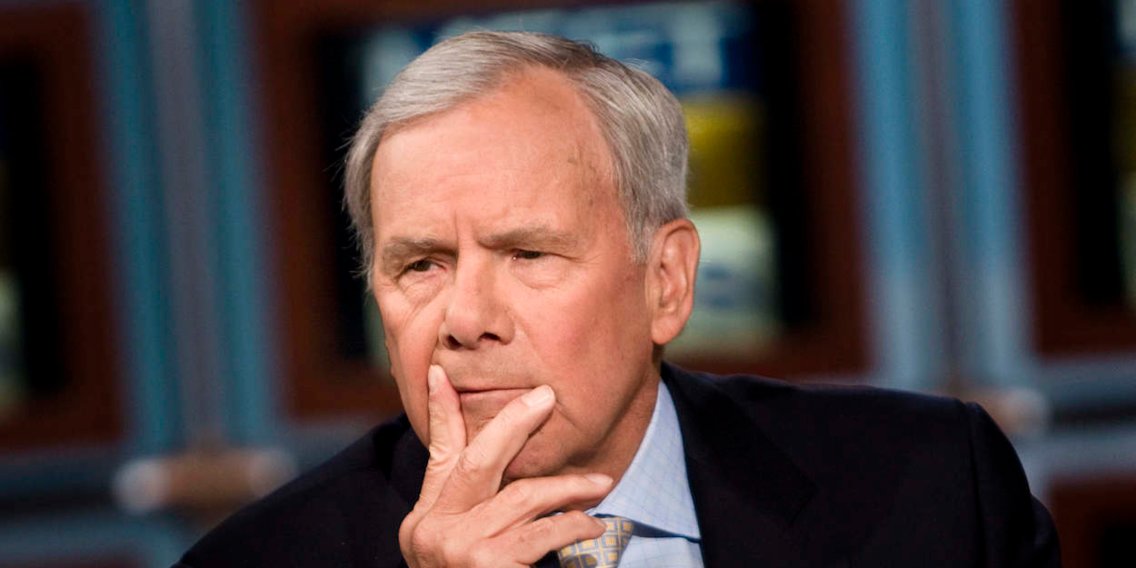 Tom Brokaw, NBC News senior correspondent and former anchor for NBC Nightly News. Photo Credit: Brendan Smialowski/Getty Images