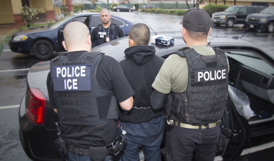 ICE agents carry out detention operations throughout the country. Photo provided by ICE.