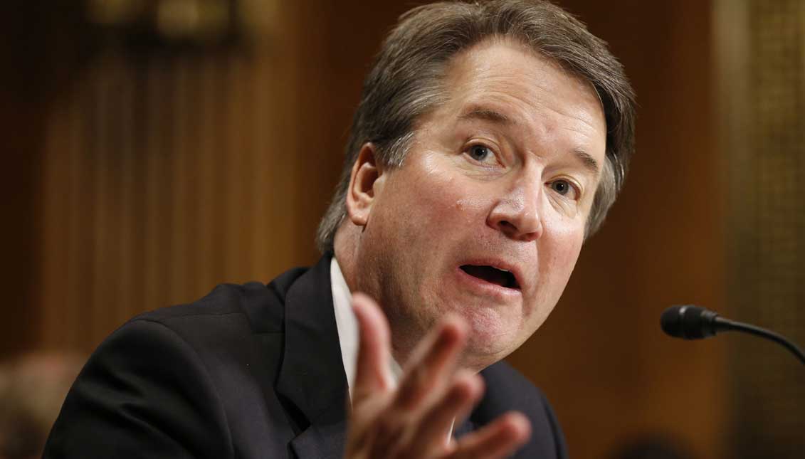 Kavanaugh assured senators that the accusations made against him by his alleged victim, Christine Blasey Ford, are “a national shame.” EFE
