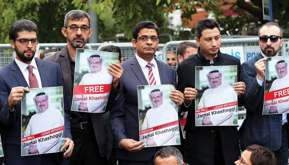 The International Federation of Journalists on Monday called on Saudi Arabia to clarify the disappearance of a Saudi journalist who is suspected of having been murdered at the Middle Eastern kingdom’s consulate in Istanbul. EFE
