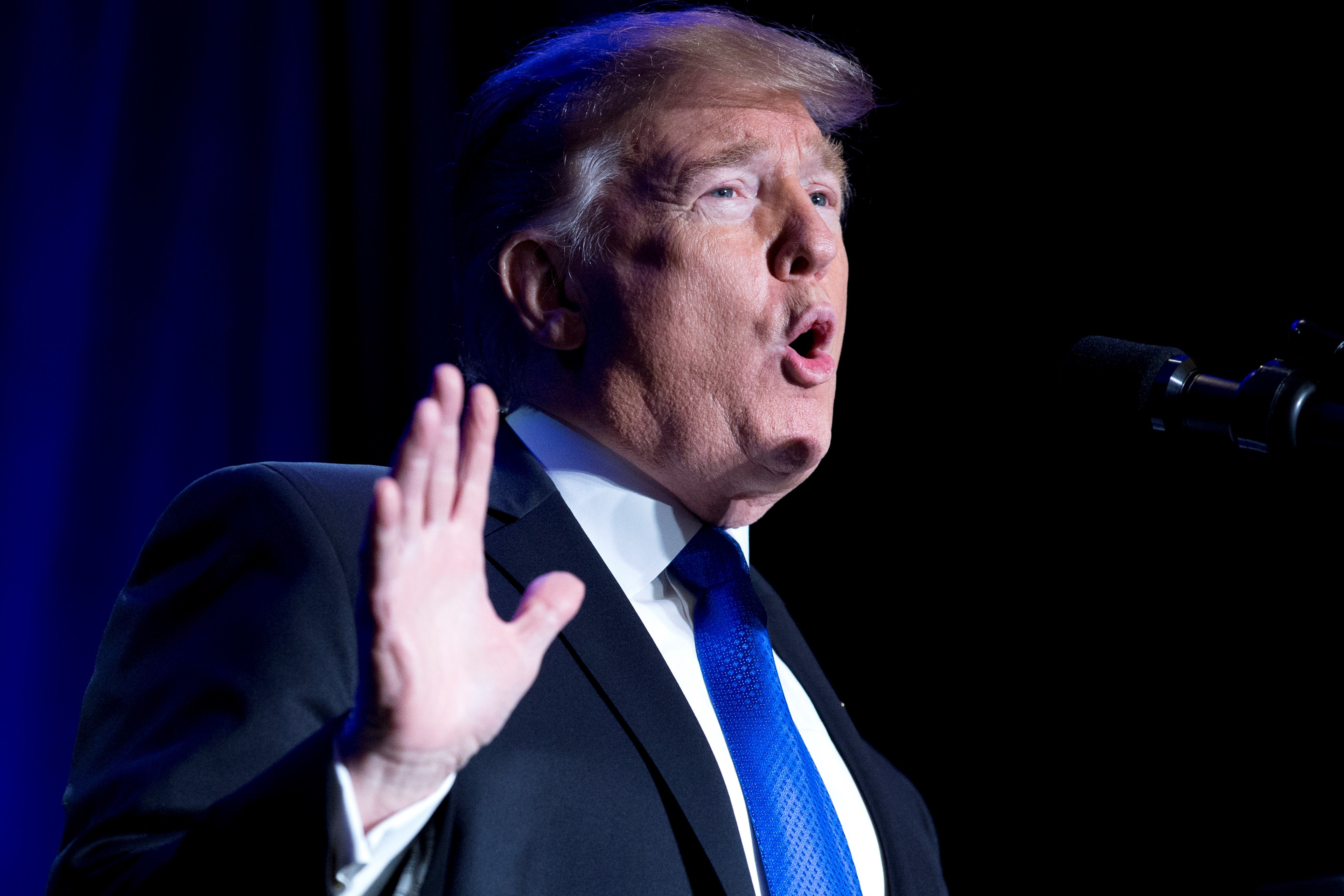 President Donald Trump. Photo: EFE/Michael Reynolds.