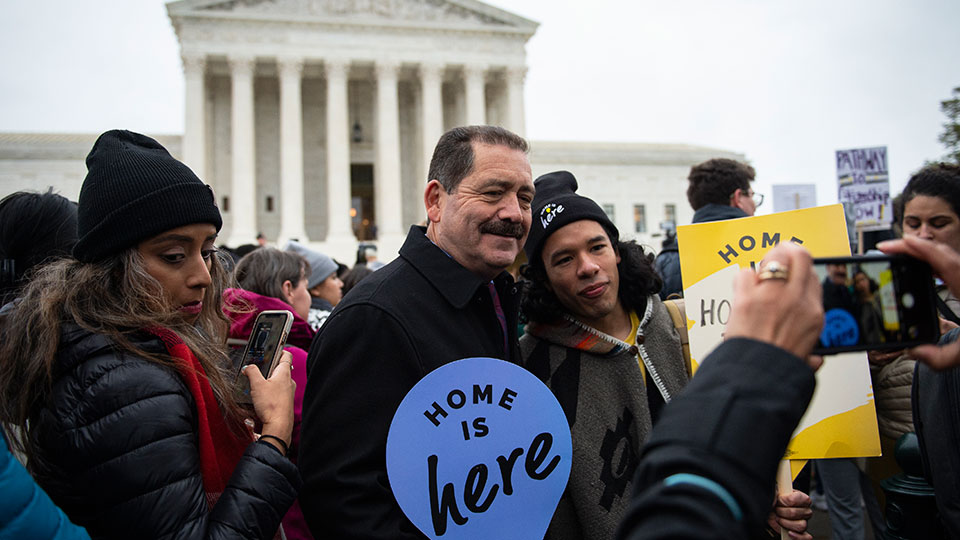 As drafted, H.R. 6 imposes bars that reinforce racial bias in the pathway to citizenship. Photo: CQ Roll Call via AP Images | Caroline Brehman
