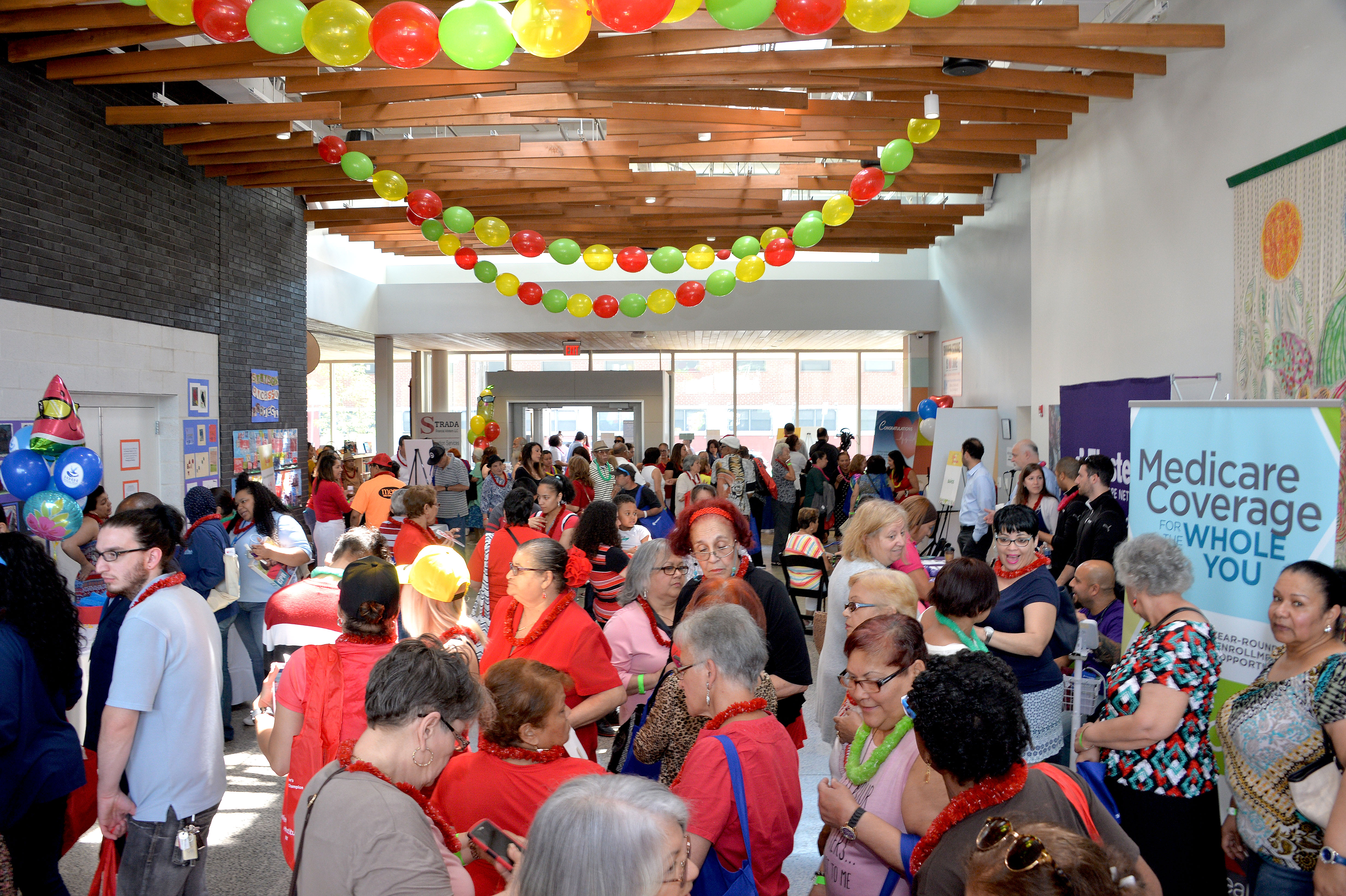 Hundreds of women participated in the American Heart Association's "Latina Luncheon" at Taller Puertorriqueño   Photo: Peter Fitzpatrick/ AL DIA News