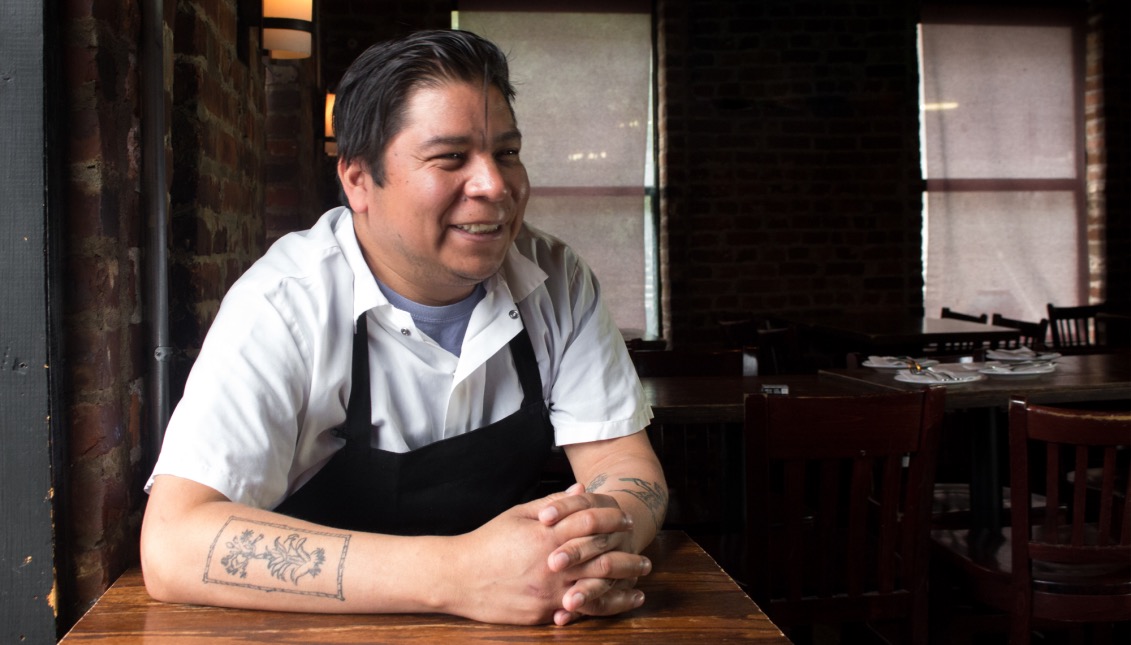 Adán Trinidad, chef at José Pistola's, Sancho Pistola's and Pistolas del Sur. Yesid Vargas / AL DÍA News