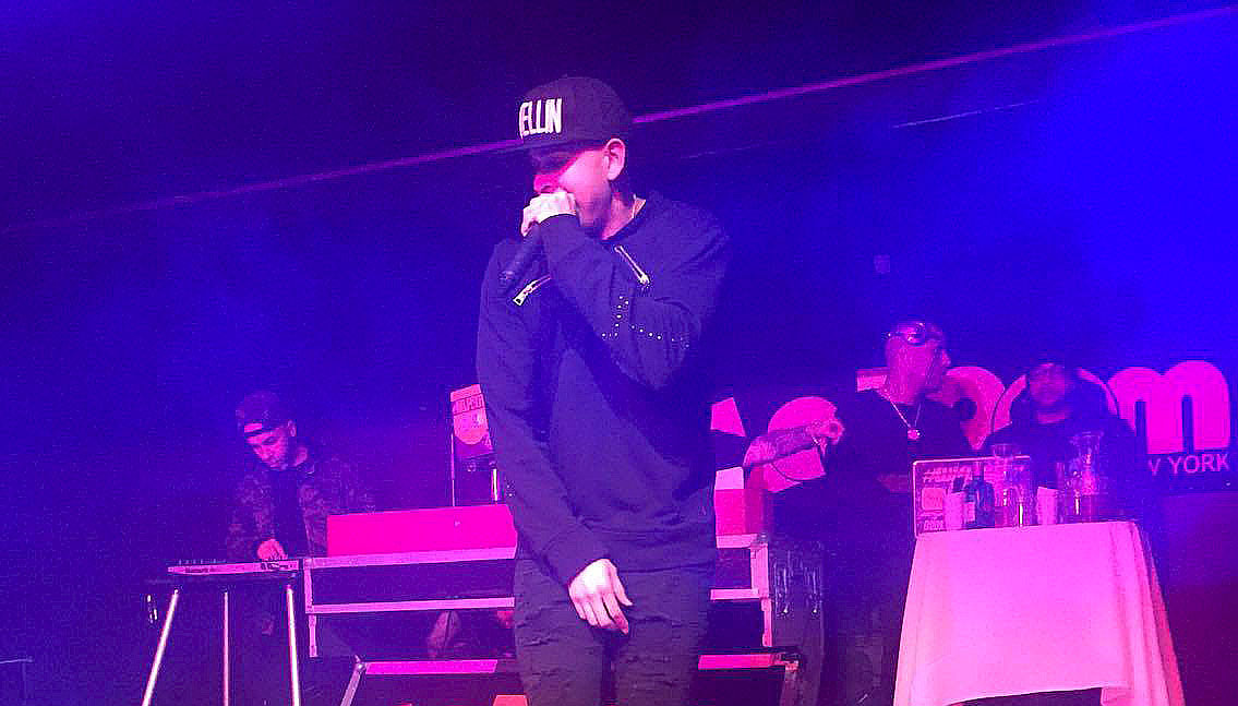 Christian Martinez performs at La Boom nightclub in N.Y.C.