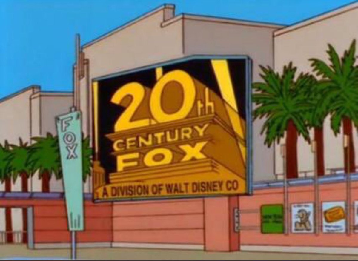 Nearly 20 years ago, The Simpsons predicted this would happen in the 1998 episode, "When You Dish Upon A Star". 