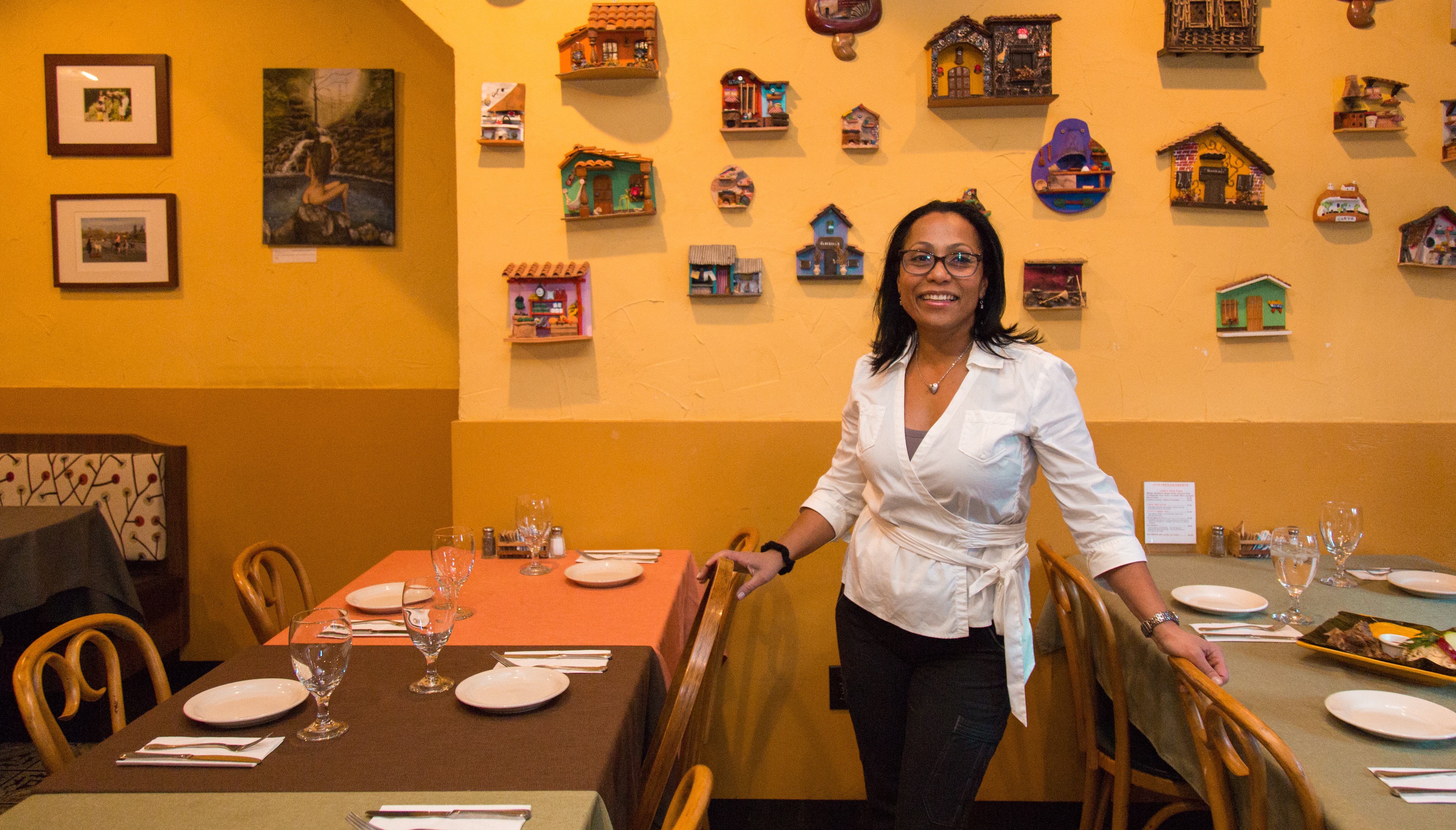 Chef Judith Suzarra-Campbell. Photograph taken by Samantha Laub for AL DÍA News. 