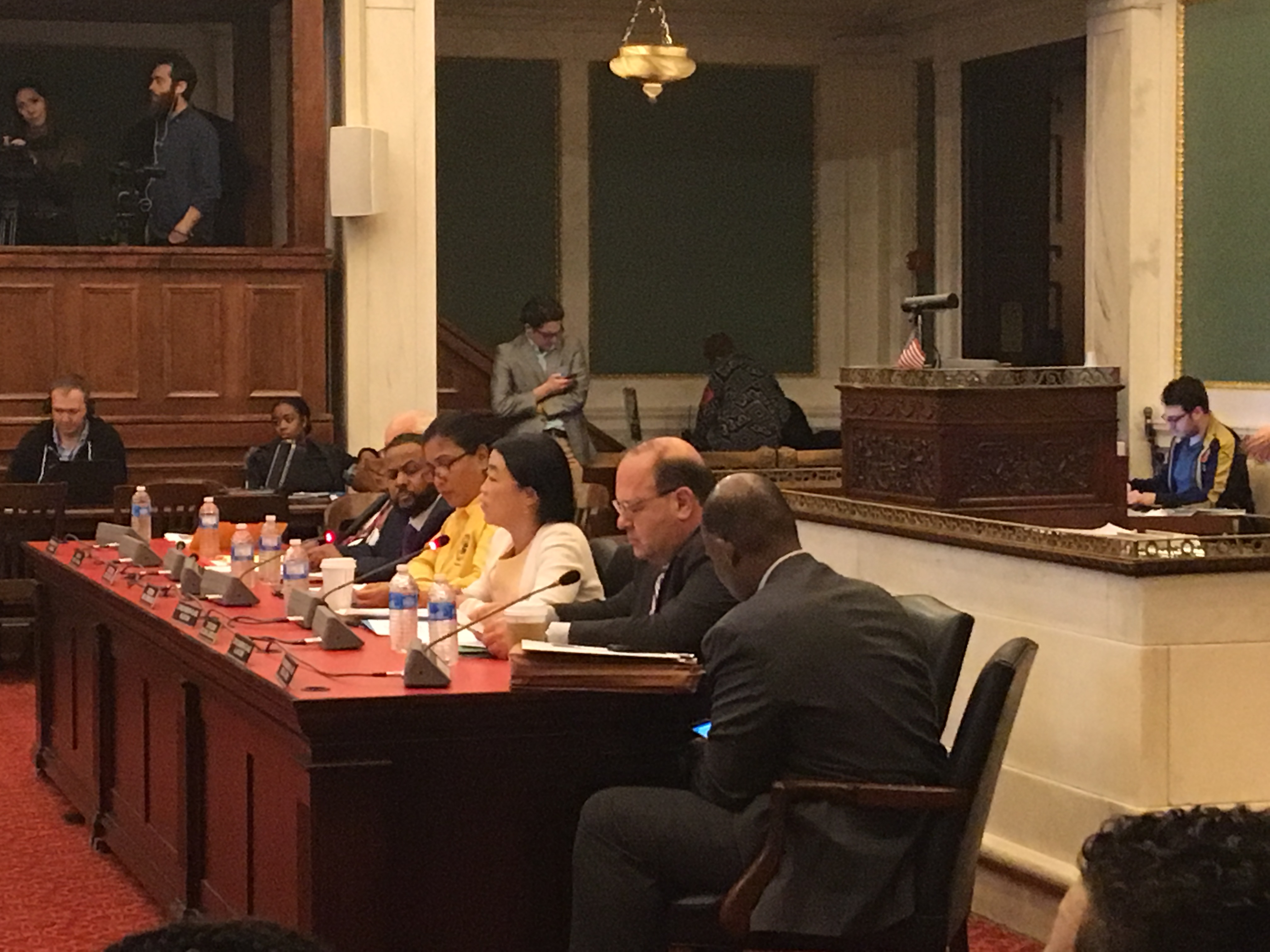 City Council members host public hearing of Philadelphia eviction crisis.