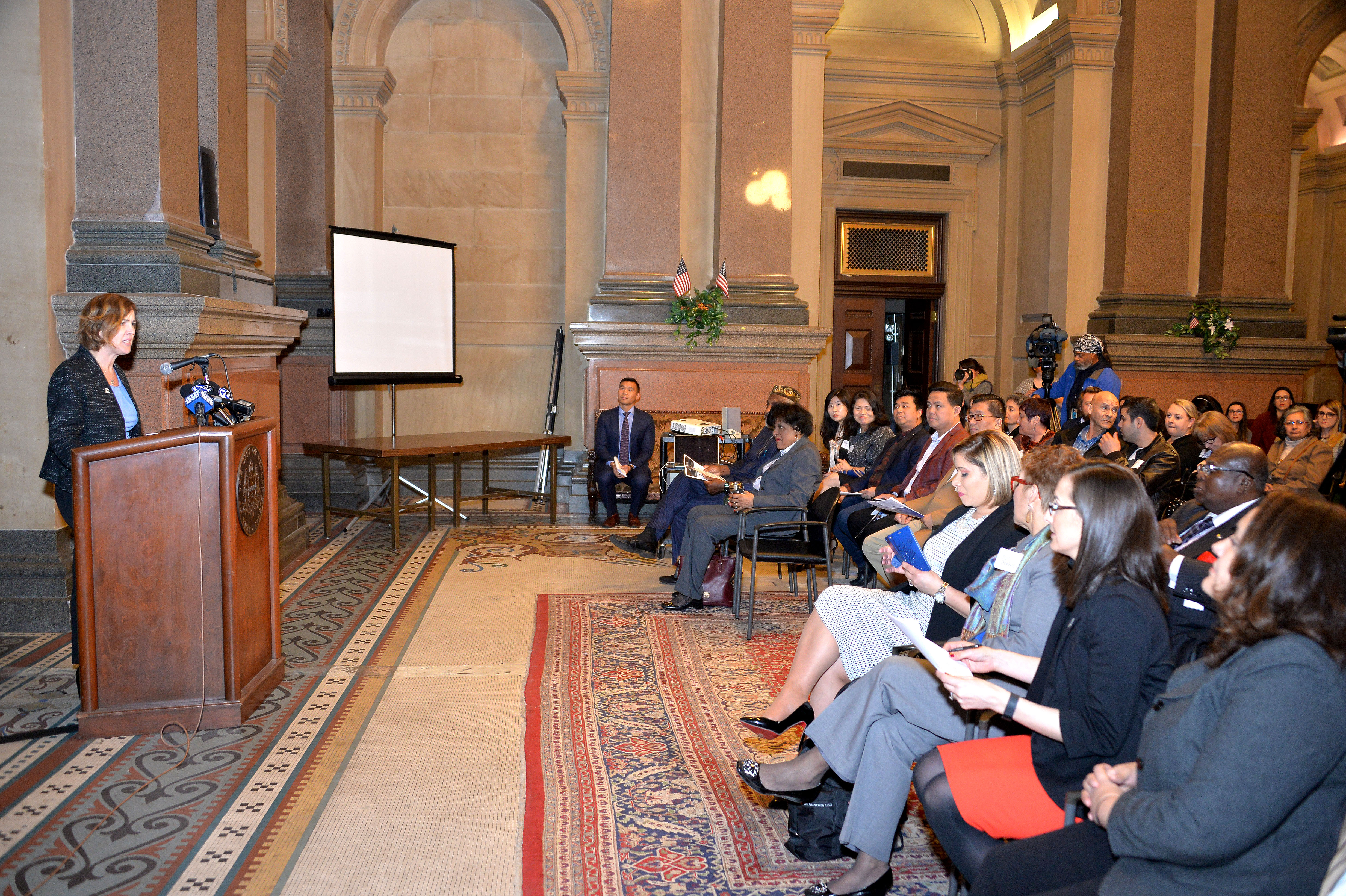 Immigrant Business Week kicks off at Philadelphia City Hall.