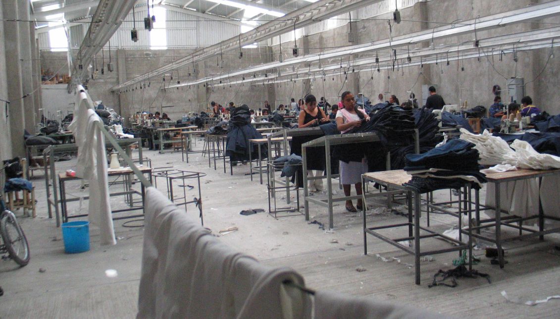 A maquiladora-factory in Mexico. Photo: Wikimedia/Commons
