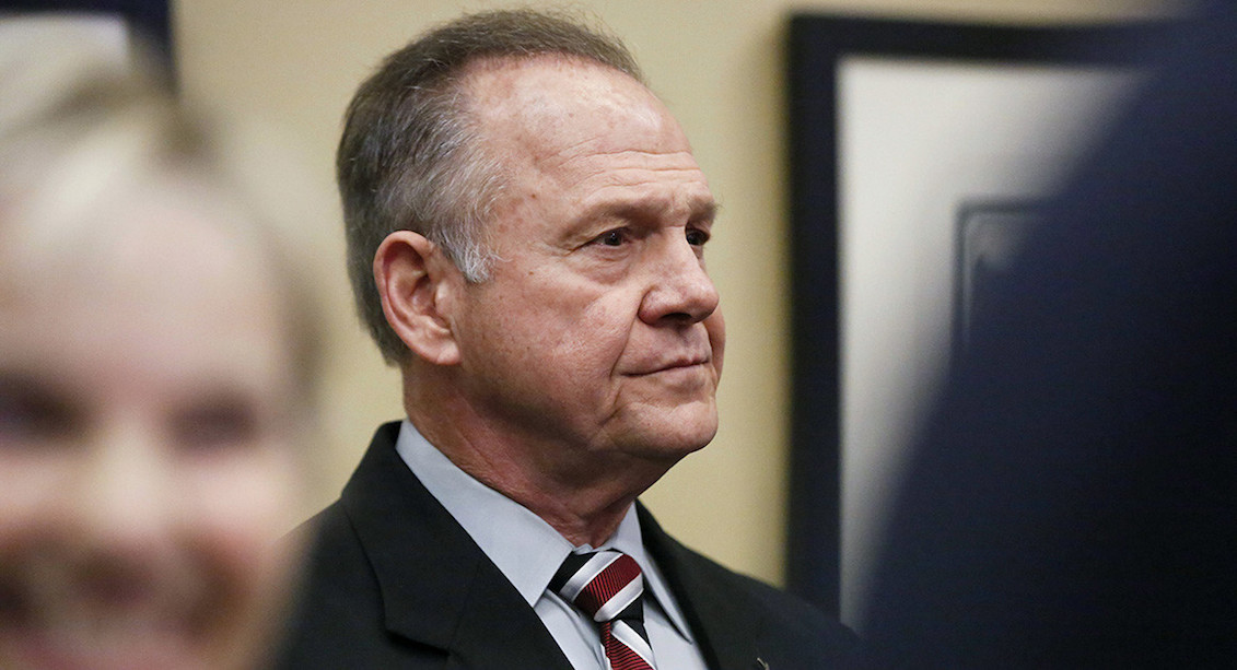 Republican candidate for the Senate for the State of Alabama, Roy Moore. Source: Politico