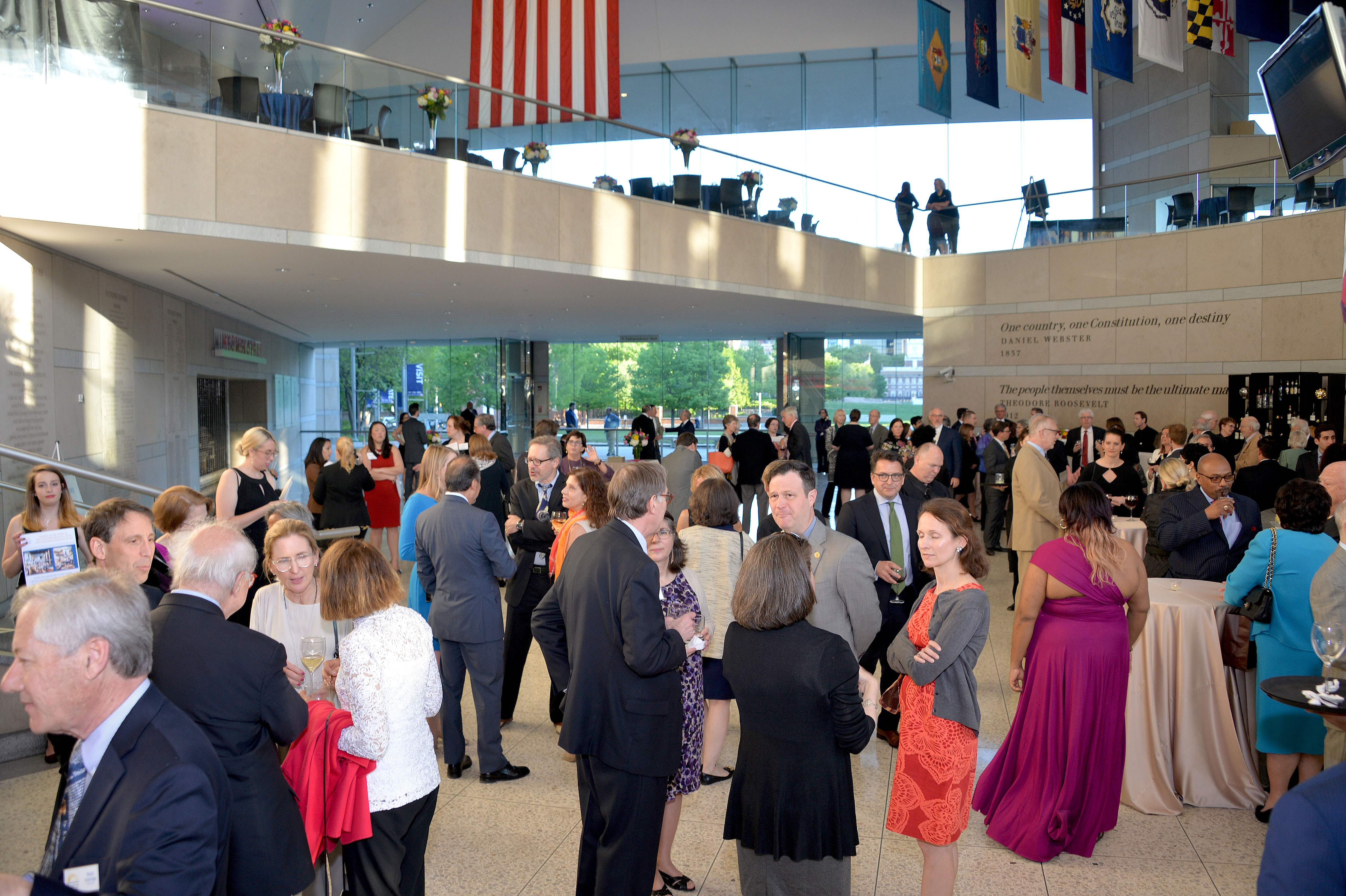 This years Founder's Award Gala begins the collaboration with the National Constitution Center in unveiling new historical treasures.  Photo: Peter Fitzpatrick/AL DIA News