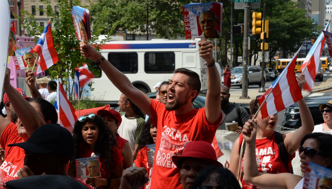 Protests in Philadelphia continue.
