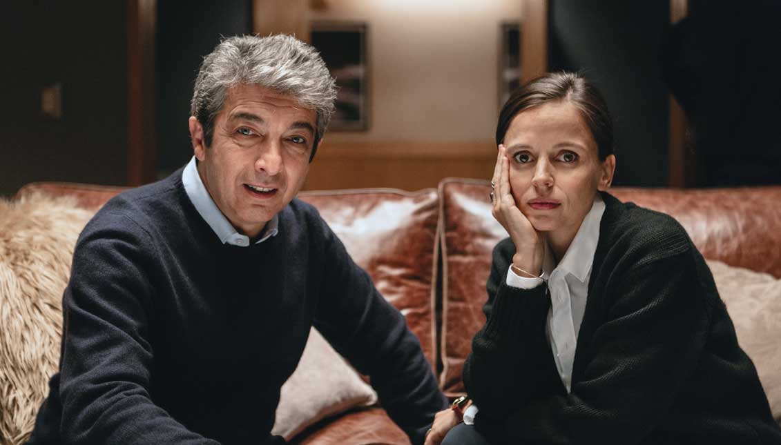 Ricardo Darín and Elena Anaya. Private file