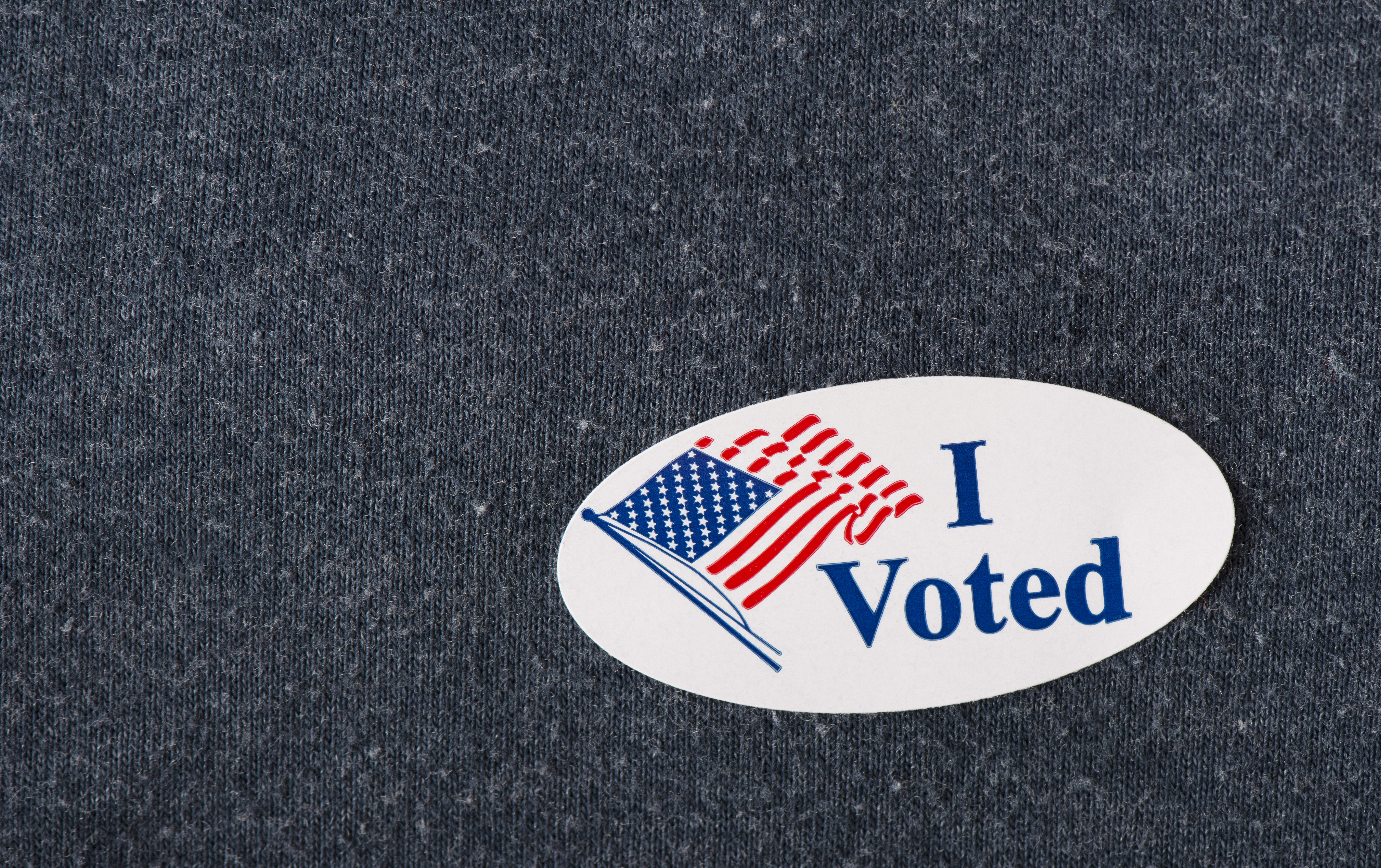 An image of a vote sticker.
