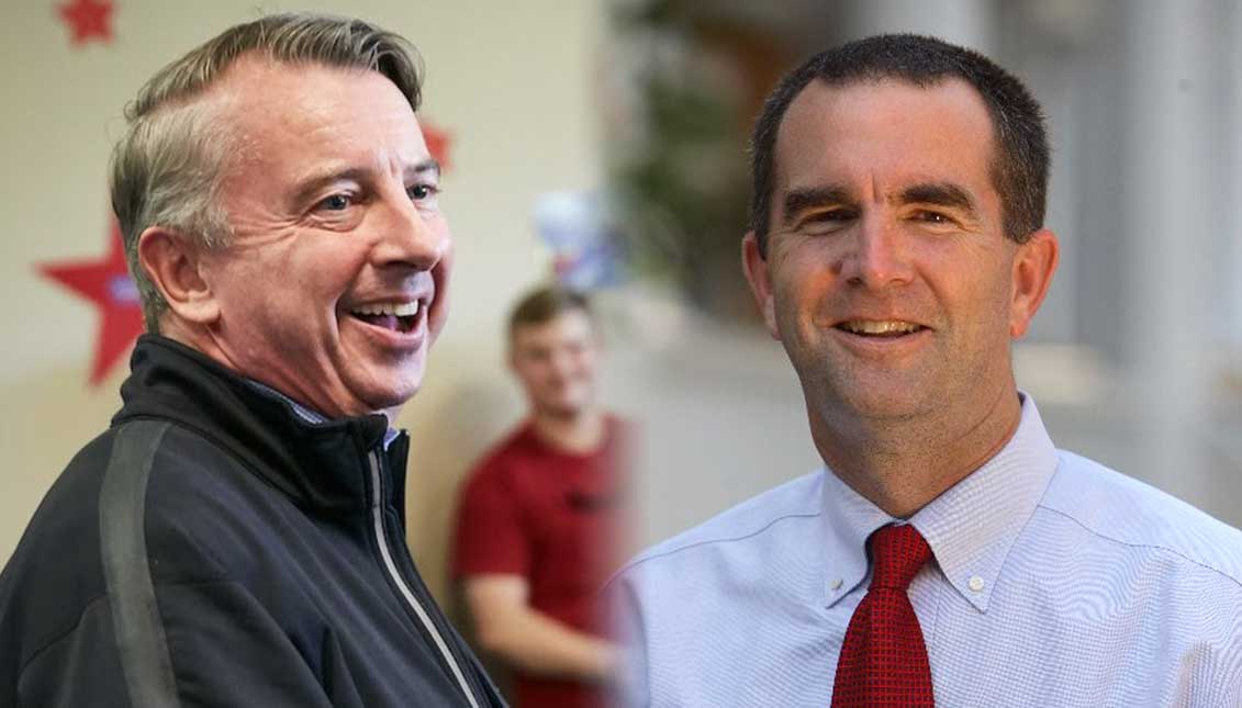 Ralph Northam (R) gives an important victory to the Democratic party in Virginia, against the Republican Ed Gillespie (L)