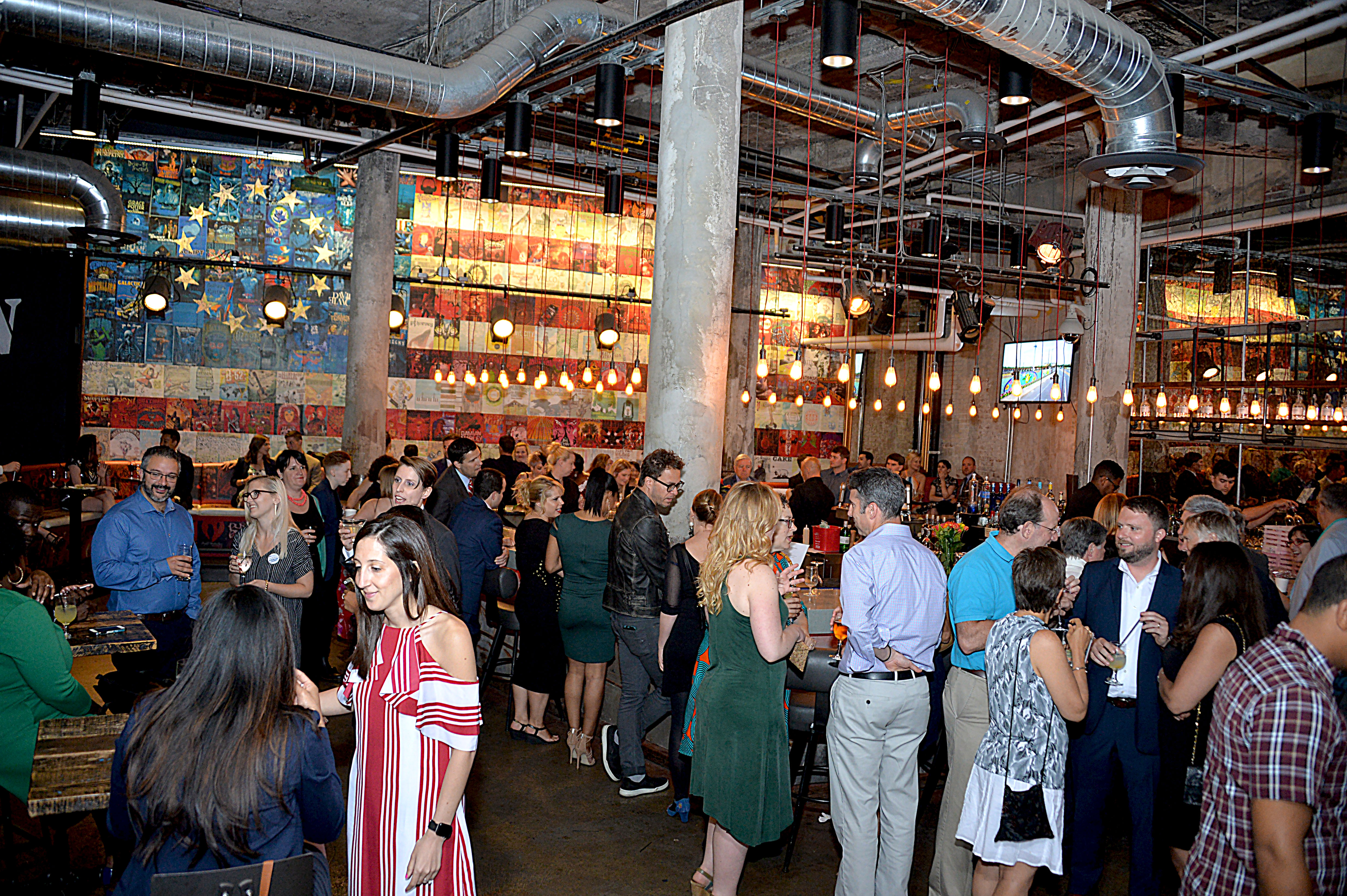 Hundreds of people gathered at the Fillmore to take part of the 2017 Wall Ball celebration.  Photo: Peter Fitzpatrick/AL DIA News