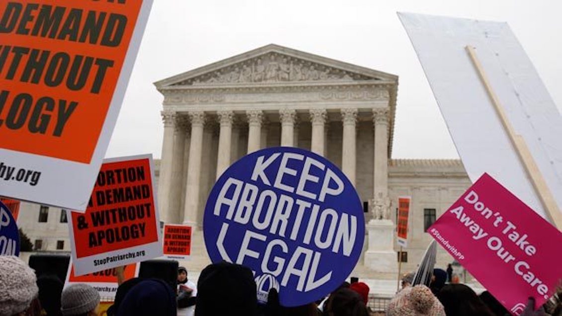 The Supreme Court dismisses an appeal against a law that prohibits medical abortion in Arkansas. Alex Brandon / AP