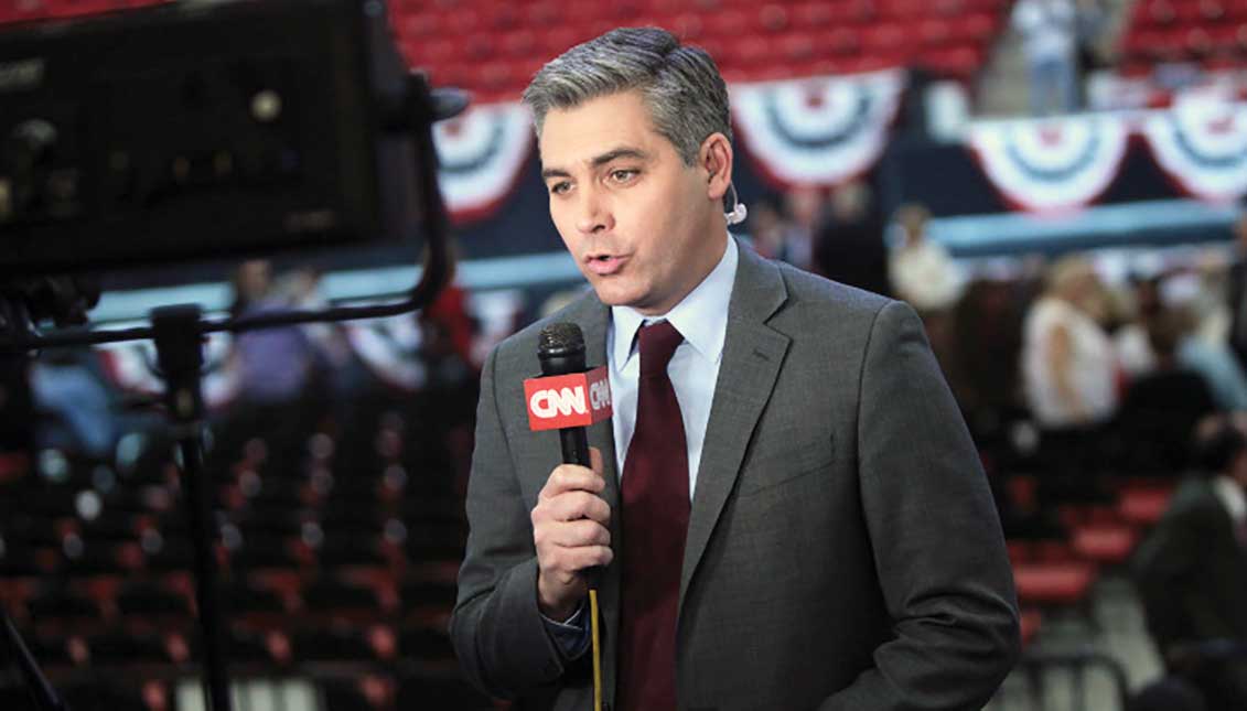 CNN Chief White House Correspondent Jim Acosta is scheduled to speak at the Annual Convention. (File photo)
