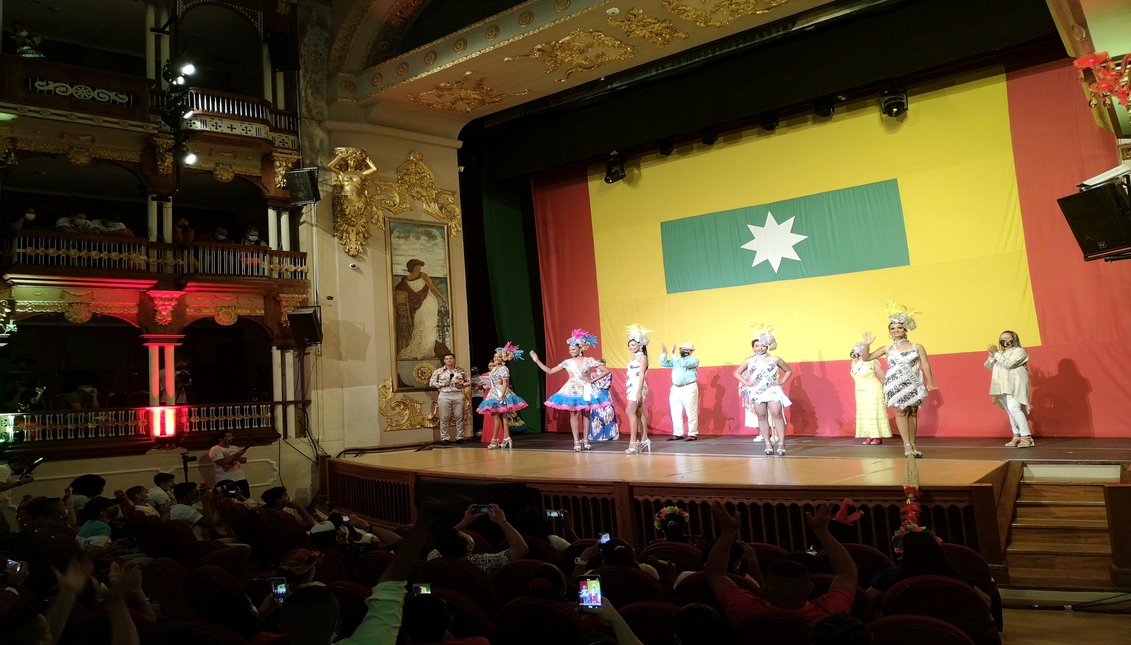 commemorative act of the independence festivities of Cartagena