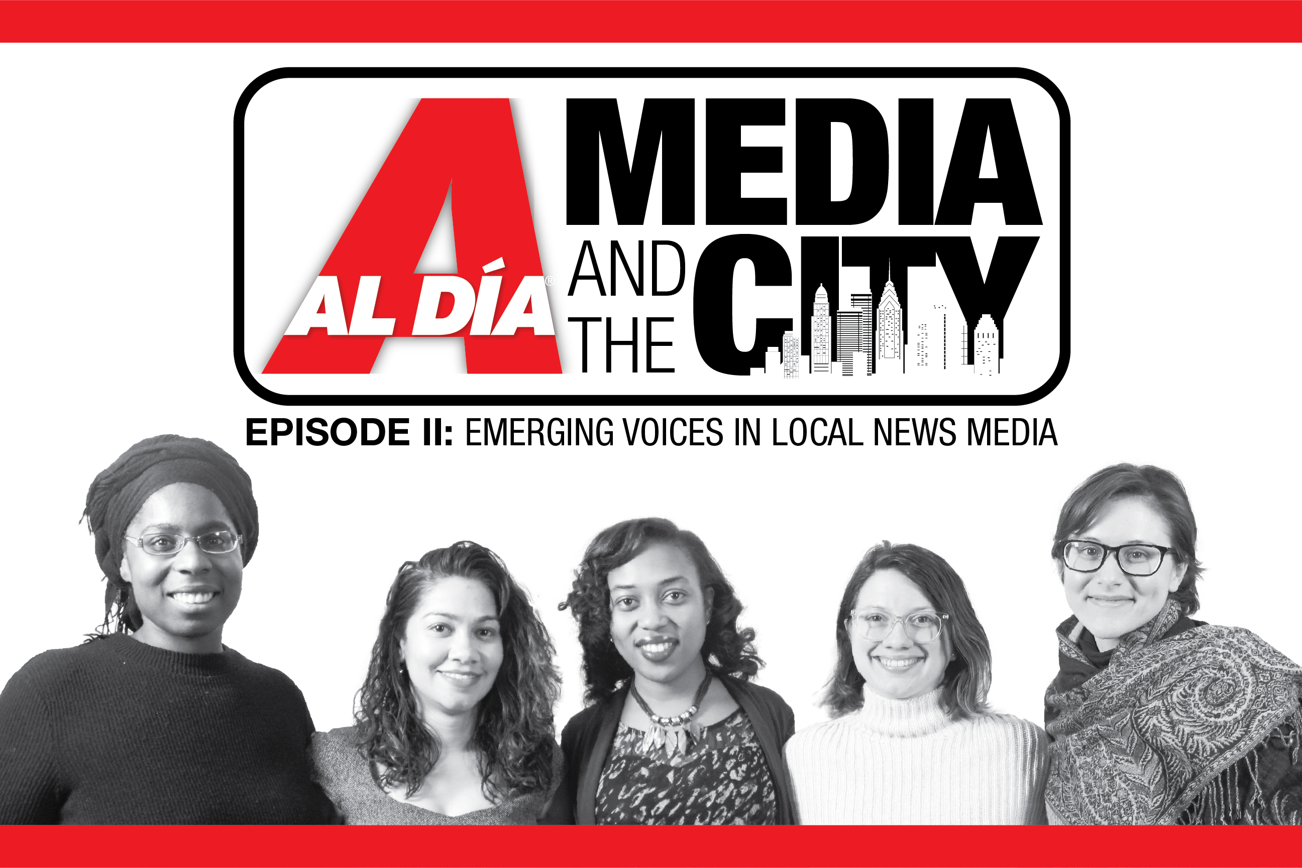 Cassie Owens, Joy Soto, Danielle Jeter, Mariela Morales Suárez, and Emily Neil discuss the future of local news media, professional dynamics in the newsroom, and the importance of representation in journalism.