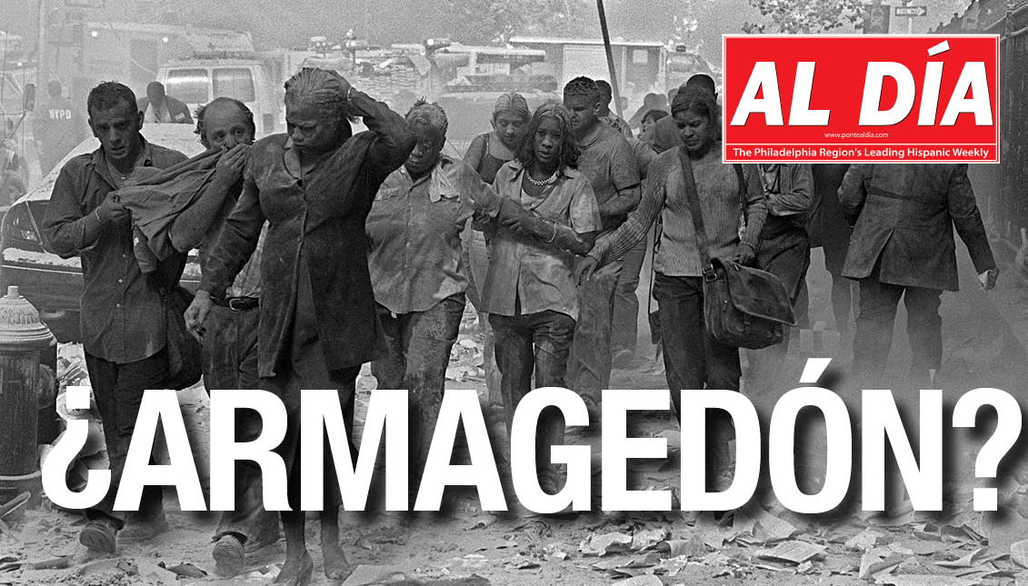 20 years ago AL DIA Editors registered the tragedy in NYC with this award-winning cover that compared the tragedy to the end of the world. Armageddon, or the last battle of the end of the world, is the image that crossed our minds trying to figure out what had happened the morning of September 11, 2001.    ALDíA