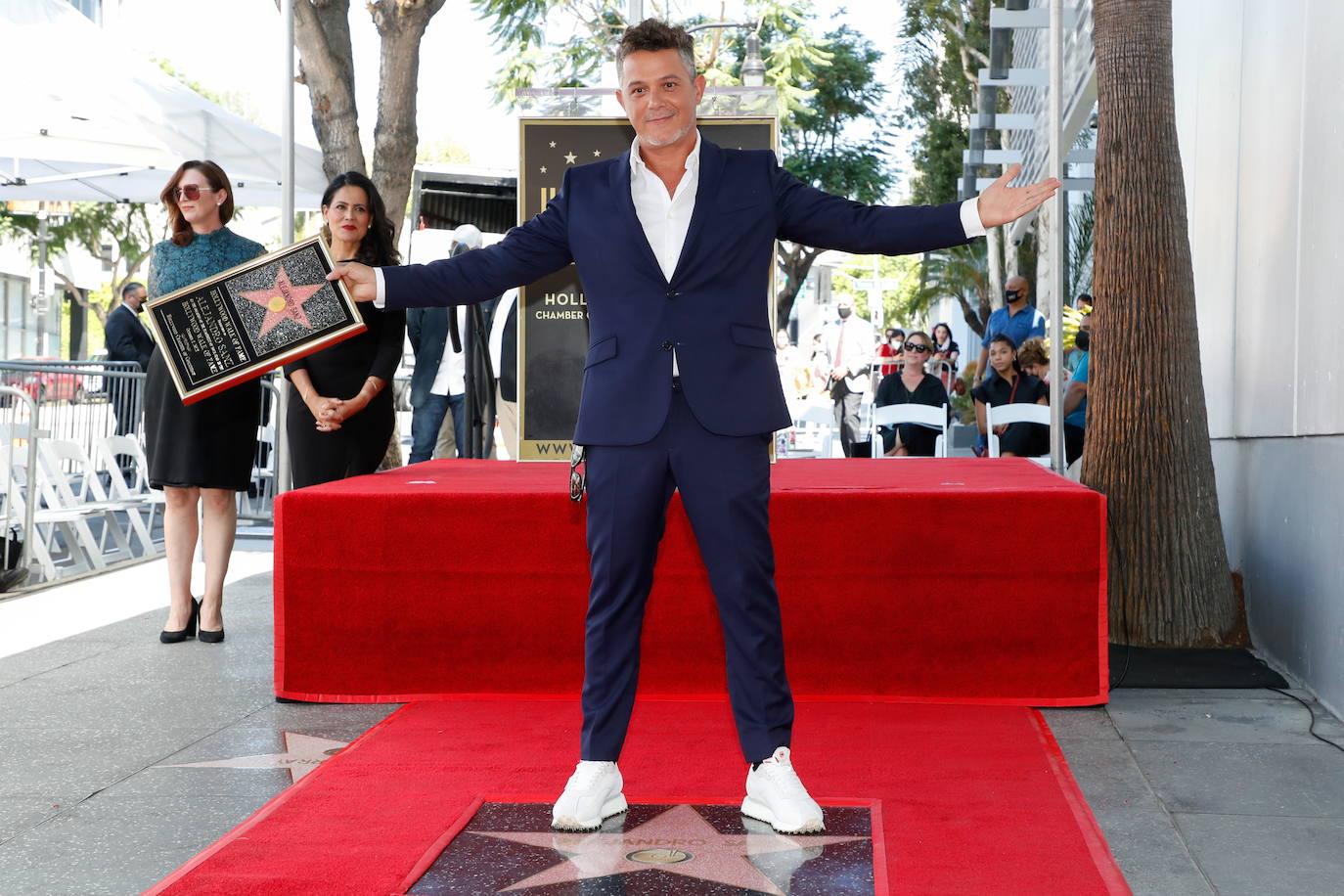 Alejandro Sanz is one of the most well-known Spanish singers of all time. Photo: AP
