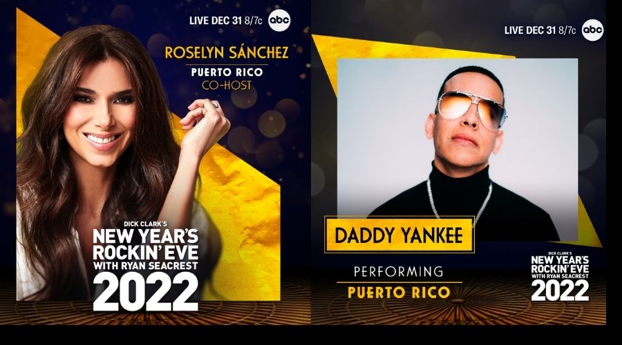 Roselyn Sanchez and Daddy Yankee will participate in the virtual event.