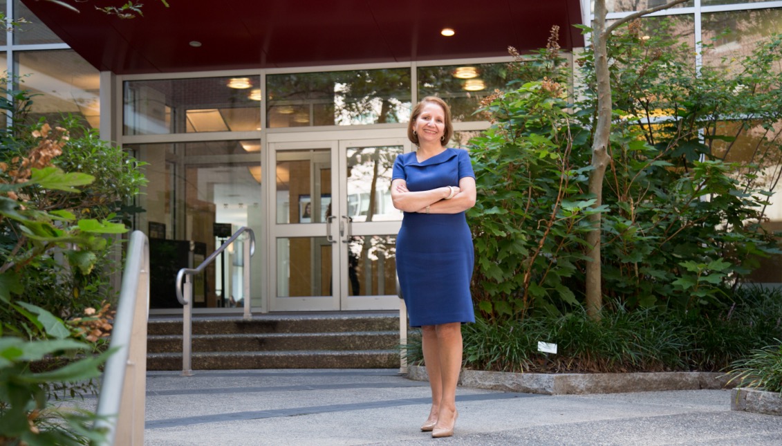 In 2017, Dr. Antonia Villarruel was honored as an archetype during AL DÍA's Hispanic Heritage Month Awards. Photo: Samantha Laub/AL DÍA News.
