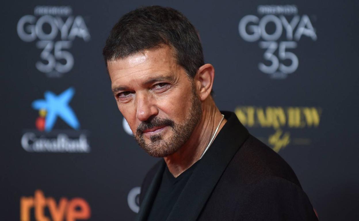 Spanish actor Antonio Banderas at the Goya awards ceremony. File image.