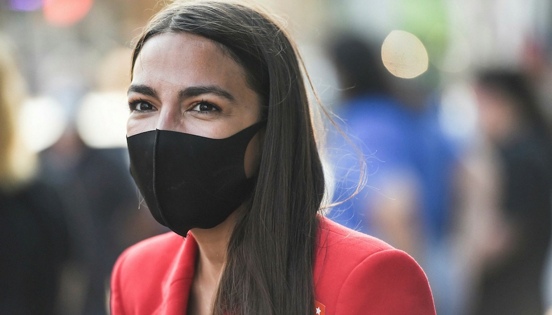 Alexandria Ocasio-Cortez defeated veteran Democrat Joe Crowley in 2018 to win her seat in the House of Representatives. In 2020, she has been re-elected with more than 60% of the vote. Stephanie Keith/Getty