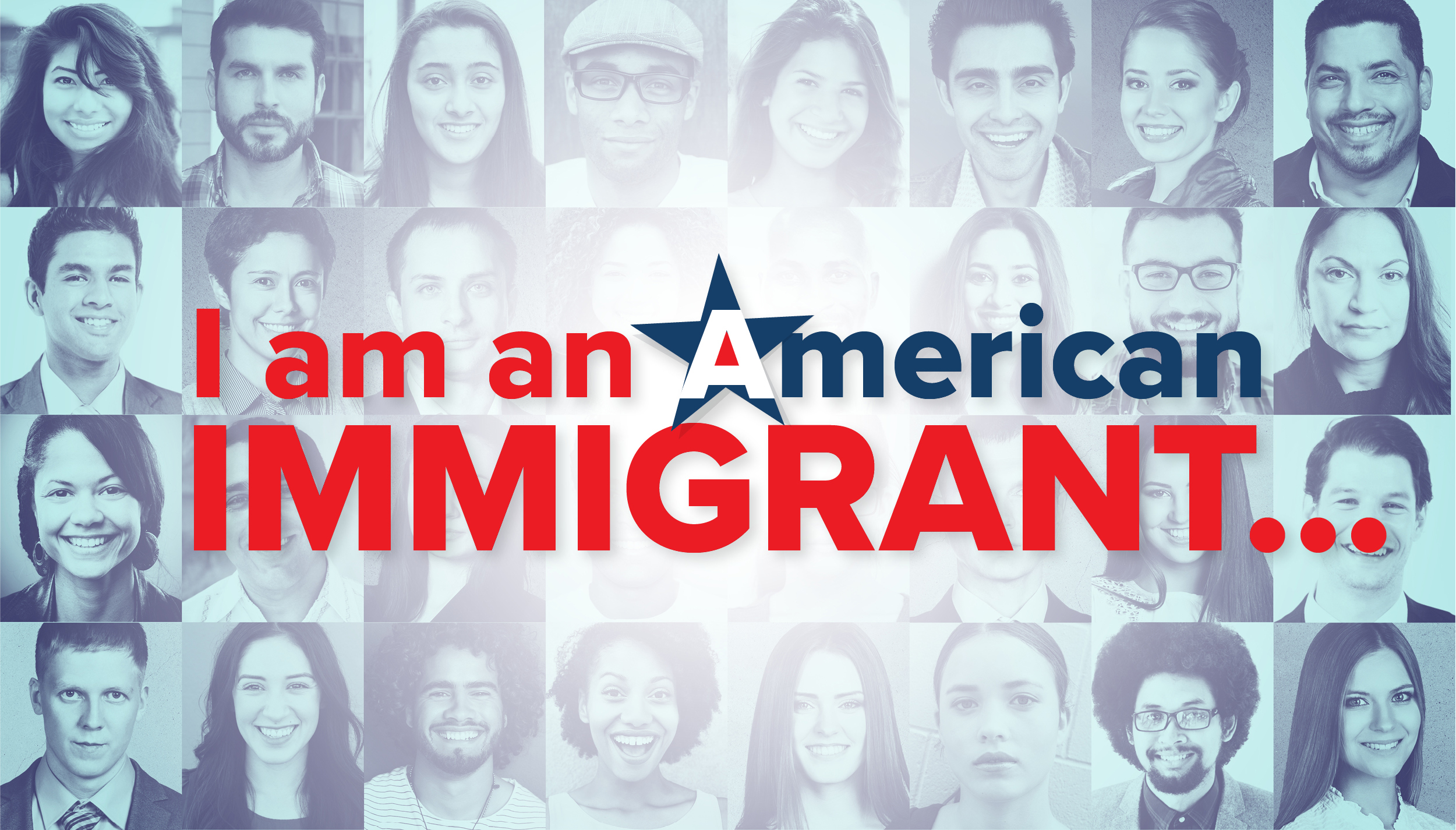 I am an American Immigrant logo.