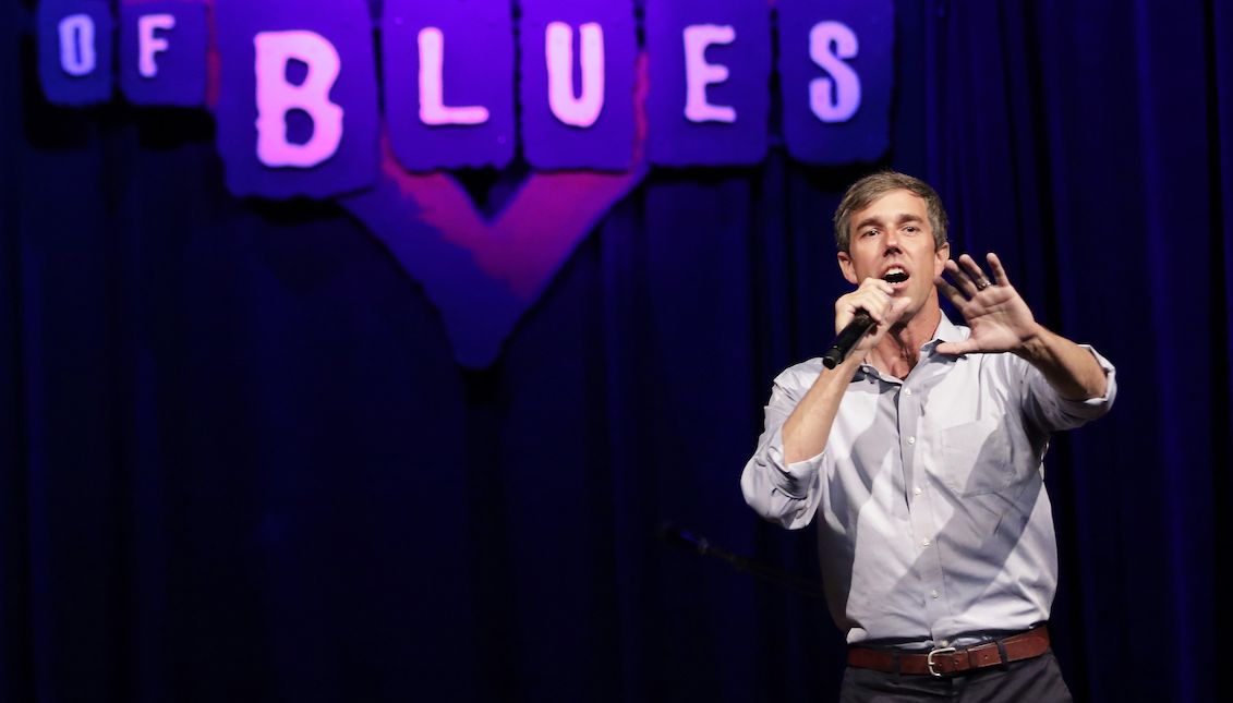 Stock Photography dated November 5, 2018, showing Democrat Beto O'Rourke during a campaign event to the US Senate in Texas. EFE/Michael Wyke