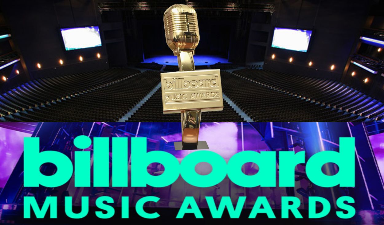 Cartel de los premios Billboard 2021.